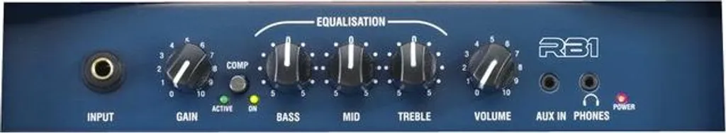 Laney RB1 Richter - Ampli Basse Compact sans Encombrement pour Débutant - 3