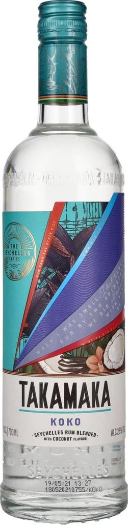 Takamaka Rumlikör Koko 700ml 25% Vol. Produktbild 