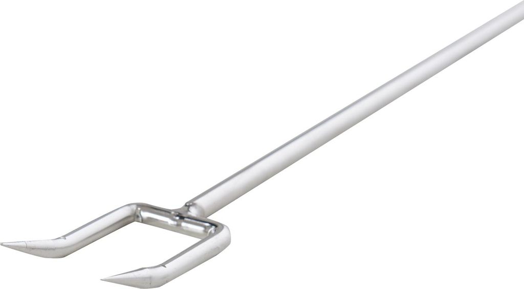 Schneider Grill-Gabel mit Edelstahlgriff Edelstahl