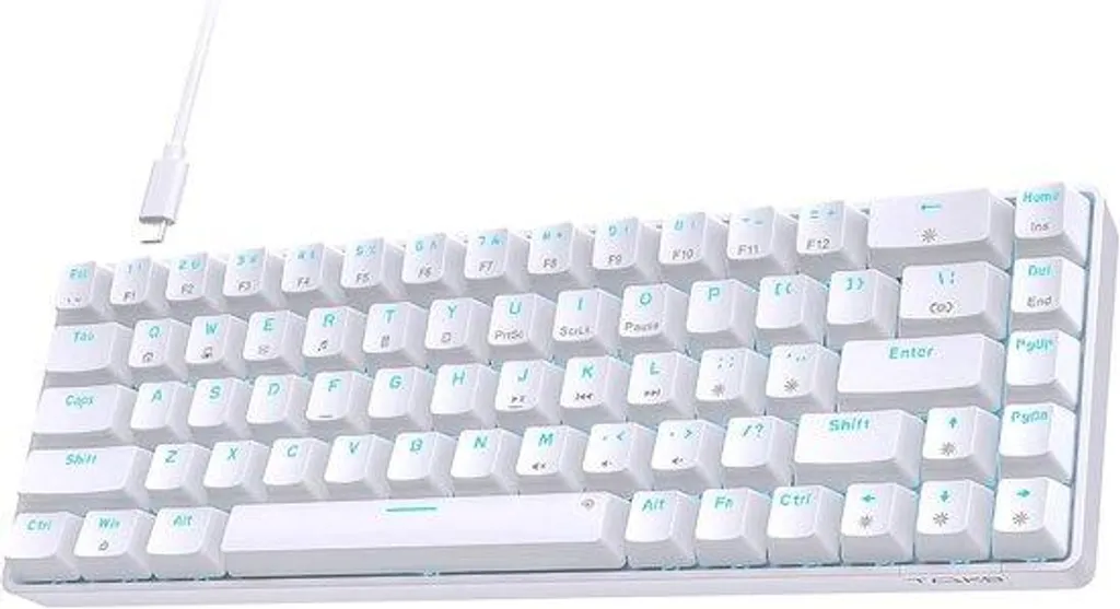 Clavier mécanique gamer RGB K-500 avec switchs rouges réactifs noir