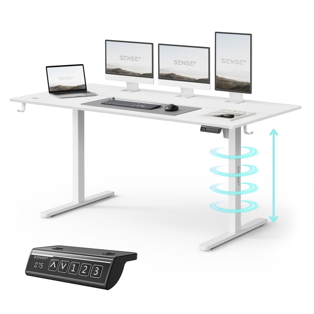 SENSE7 NOJO Light, výškovo nastaviteľný písací stôl, Obrázok produktu 