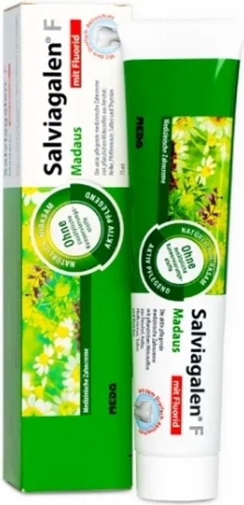 Salviagalen F Madaus Zahncreme mit Fluorid, 75 ml Zahncreme Produktbild 