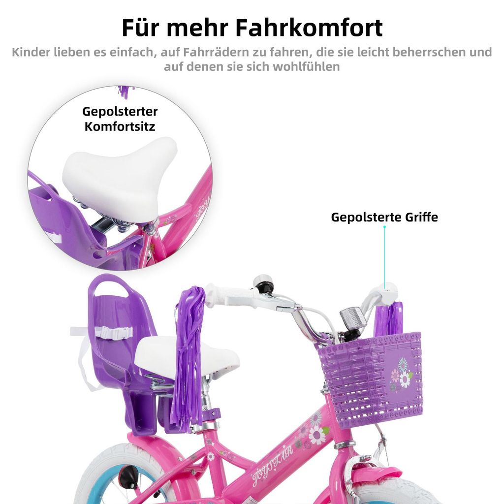 HILAND Joystar 16 pouces Vélo pour enfants avec roues HILAND Joystar 16 pouces Vélo pour enfants avec roues