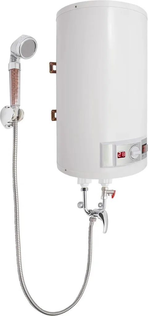 Chauffe-eau 50L idéal pour cuisine et salon de coiffure avec écran LED