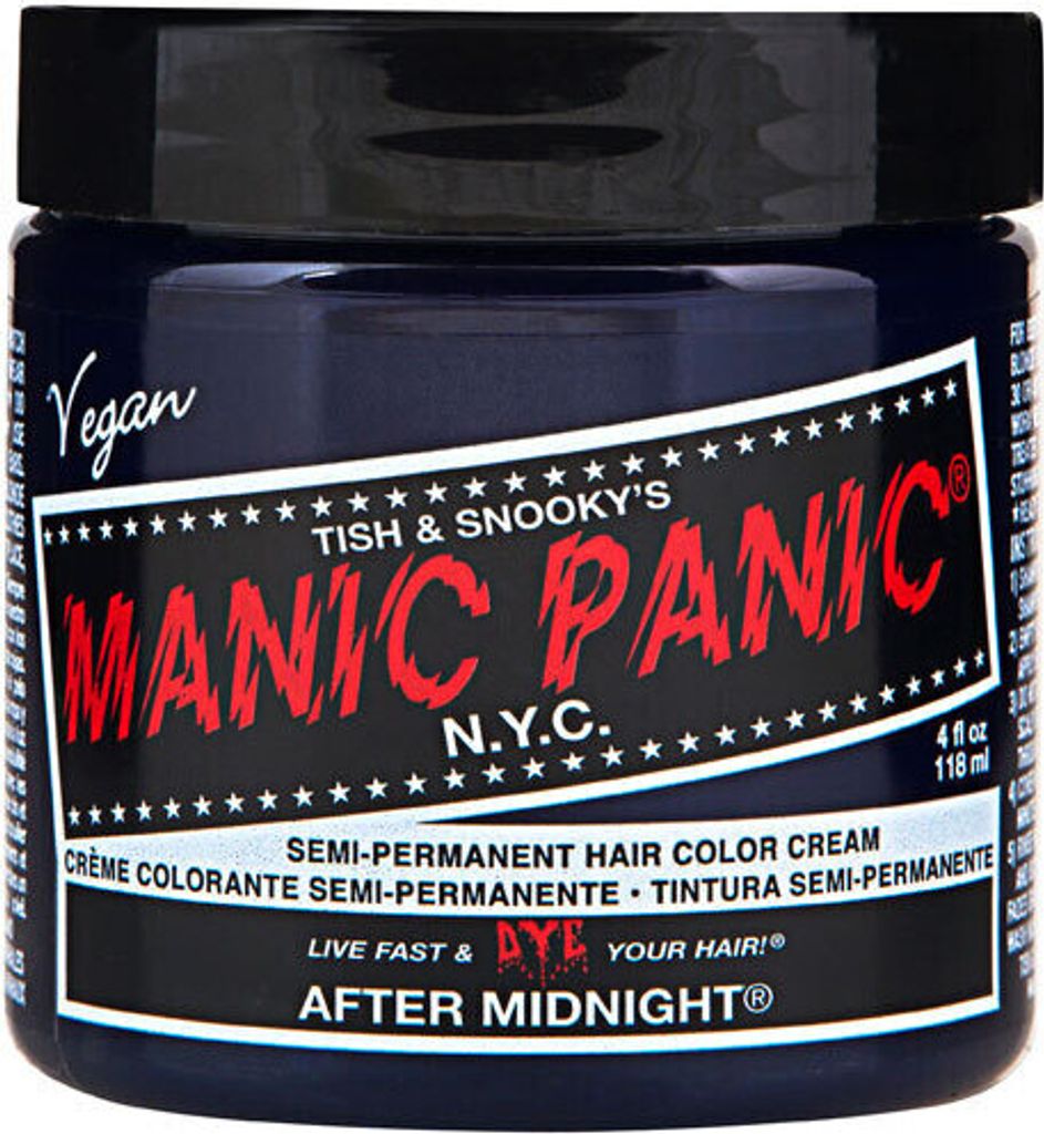 Manic Panic After Midnight Creme Vegan Blau Semi Permanent Haarfarbe