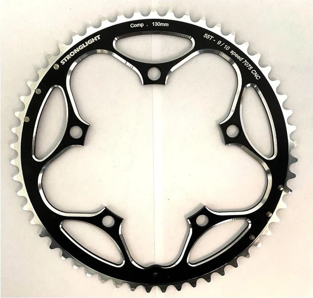 Grand pédalier Shimano 55 dents 130 mm compatible 9 et 10 vitesses