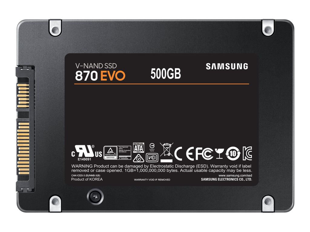 crucial mx500 samsung 870 evo