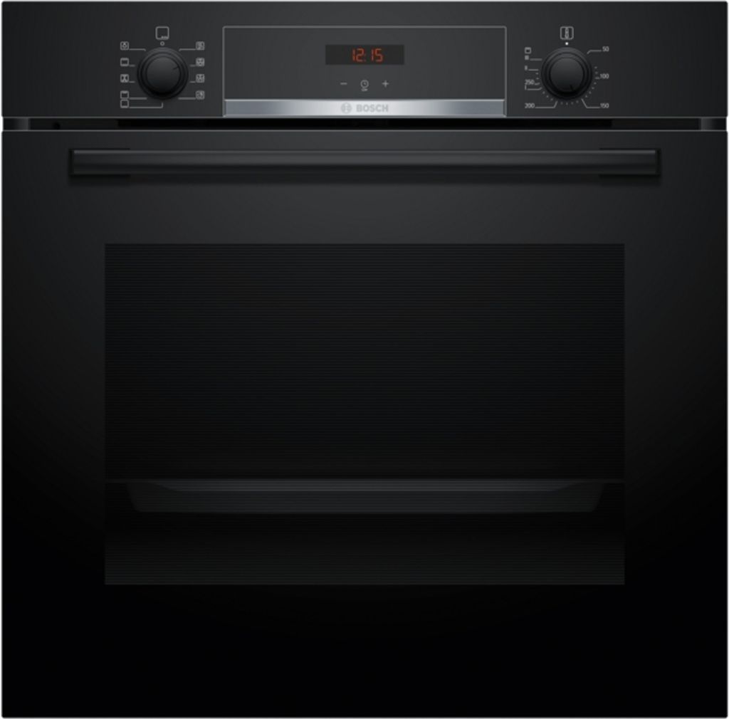 Bosch Serie 4 HBA514BB3 Einbau-Backofen 71L, Schwarz Produktbild 