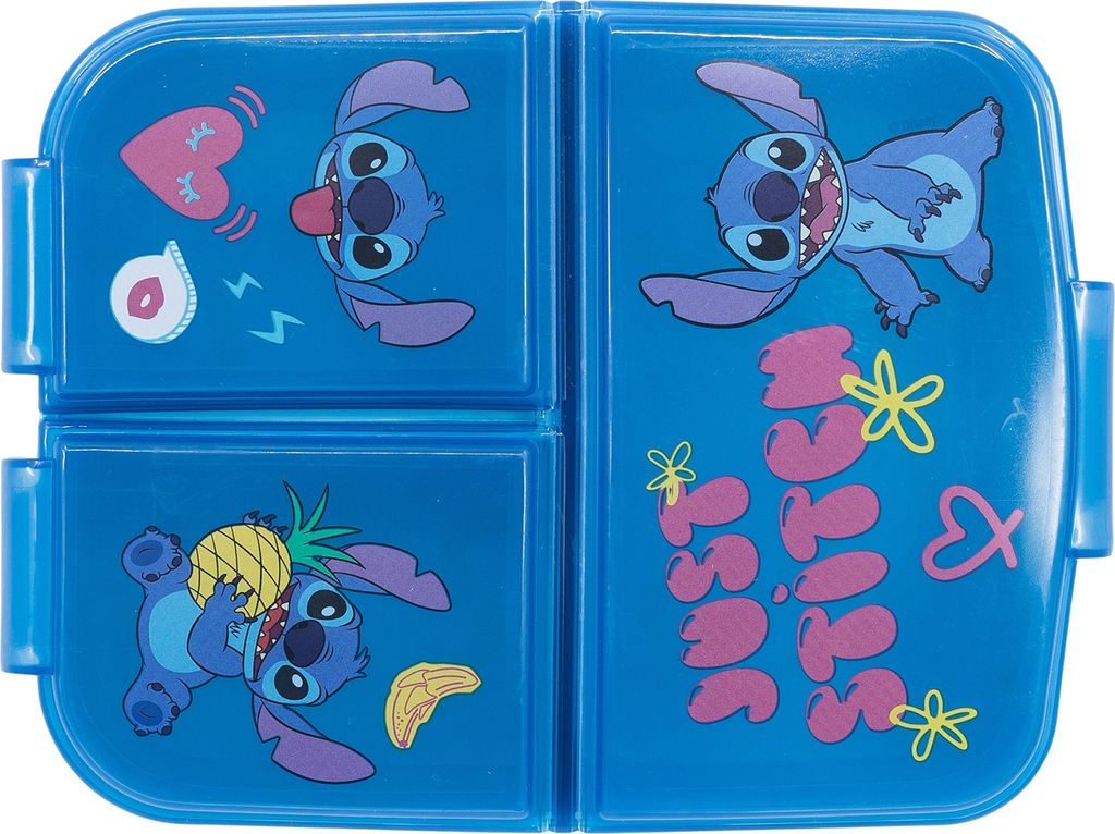 Stor 75020 Lilo Stitch Palms Lunch Box 3 fach Brotdose