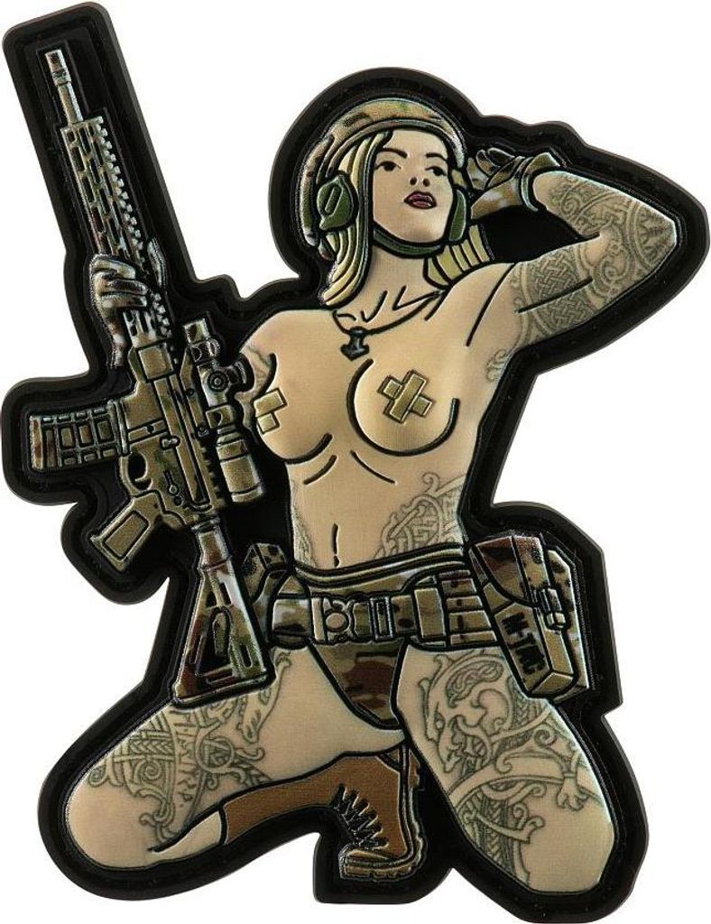 M-Tac Patch Tactical Girl ?1 Skandinavik with Mjollnir PVC MC