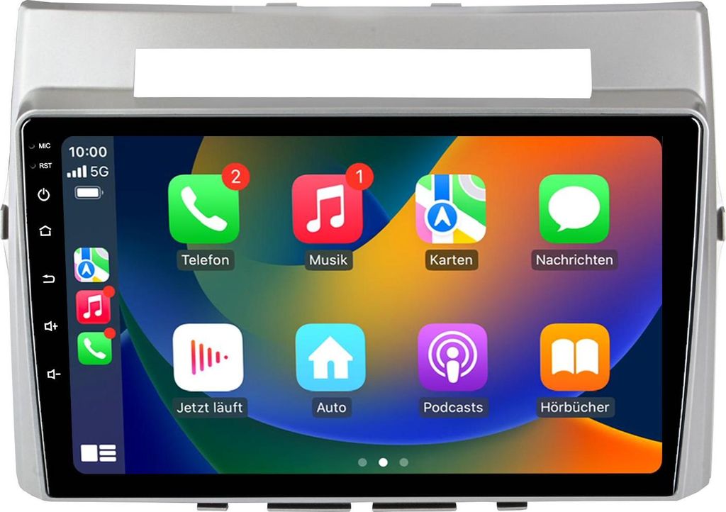 Android Autoradio 9 Zoll 64GB für Toyota Verso 2004–2018 CarPlay Android Auto Navi Bluetooth DAB+ Rückfahrkamera