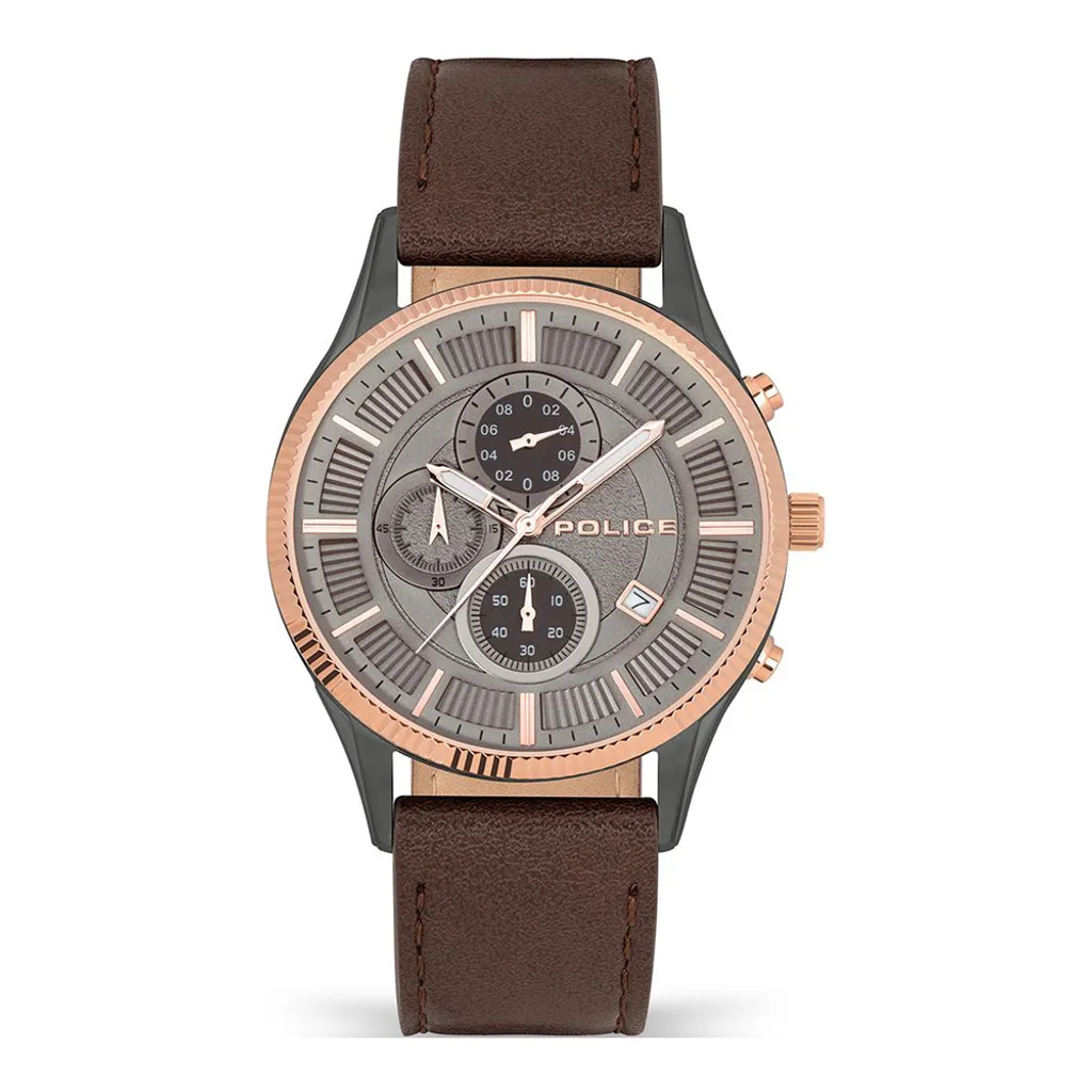 Montre chronographe Police Vault PEWJC2194241 homme en acier noir