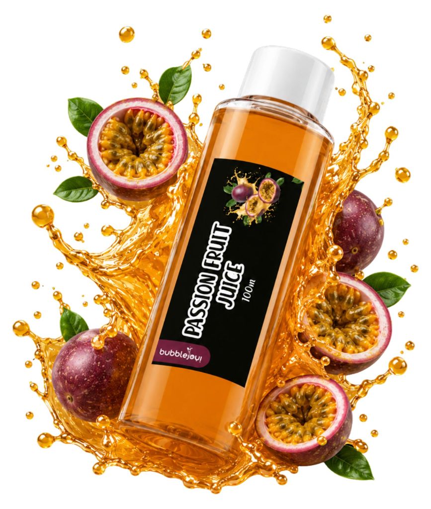 BubbleJoy Sirup Passievrucht 100 ml: Vruchtensiroop voor Productafbeelding 