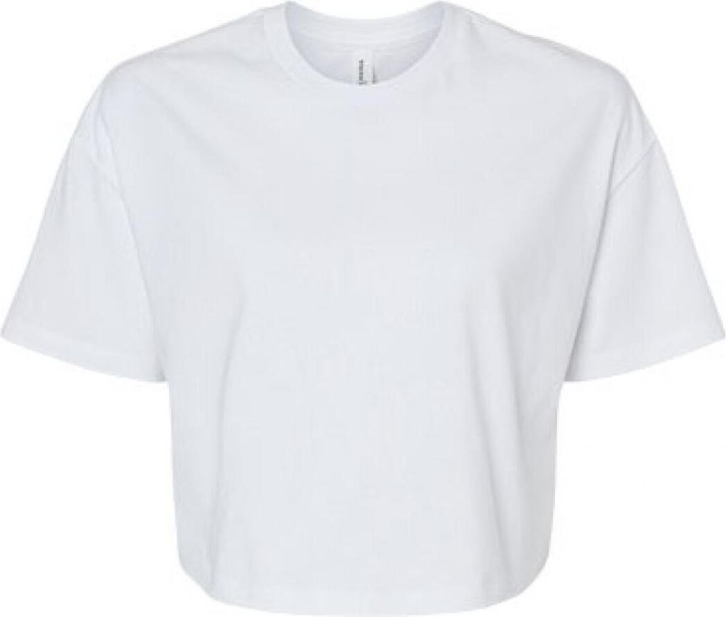 Bella 6482 | WomenŽs Jersey Crop Tee XS bis XL - Farbe: White - Größe: XL