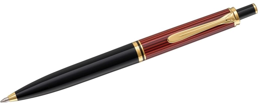 Pelikan K400, Clip, Clip-on-Einziehkugelschreiber, Schwarz, Produktbild 