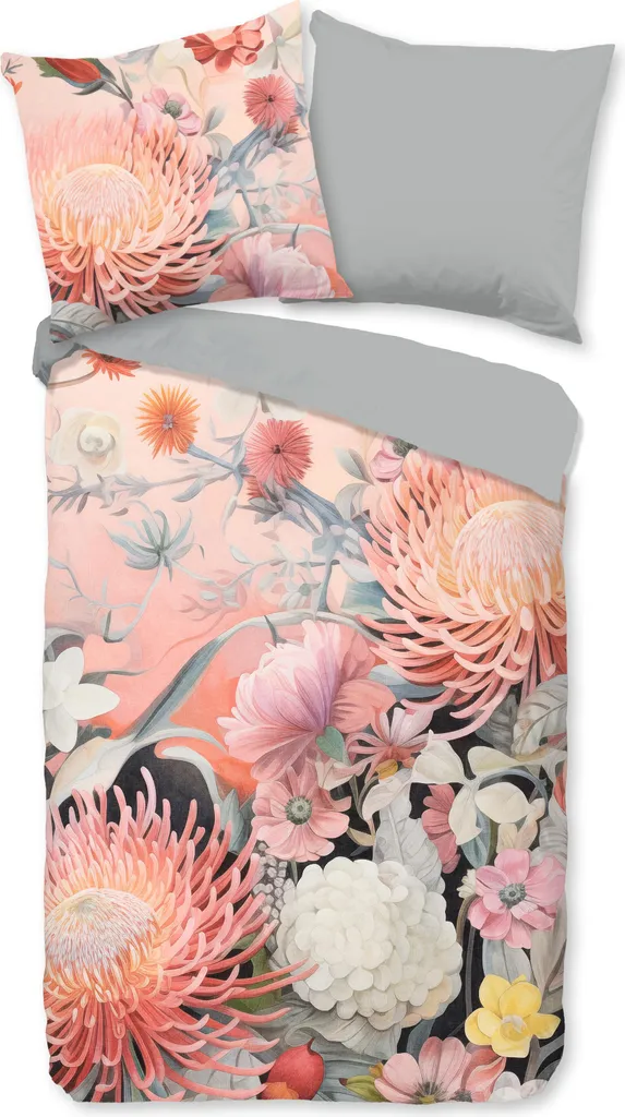 Copripiumino Good Morning 200x200 + 2* 80x80 cm - fiori