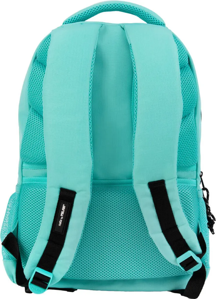 Grand Sac à dos Scolaire 25l à 4 Fermetures Milan Sunset Bleu et Vert