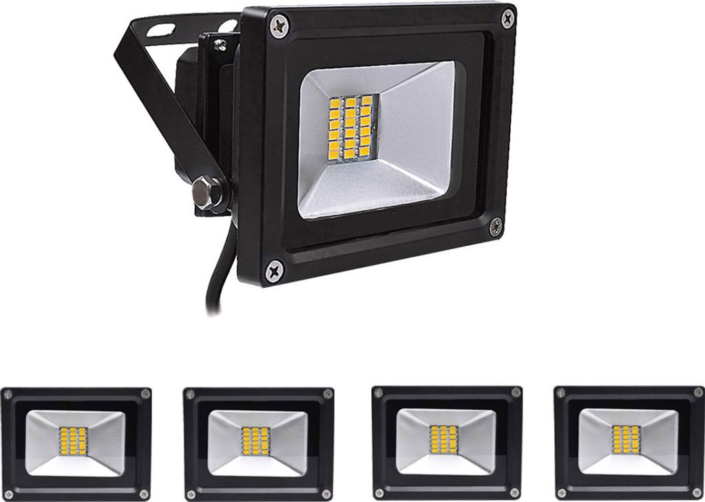 Greenmigo 5x 20W LED Fluter SMD Lampe Flutlichtstrahler Produktbild 