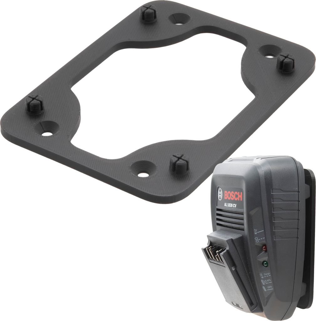 Ladegerät Wandhalterung für Bosch AL 1830 CV Wandhalter Produktbild 