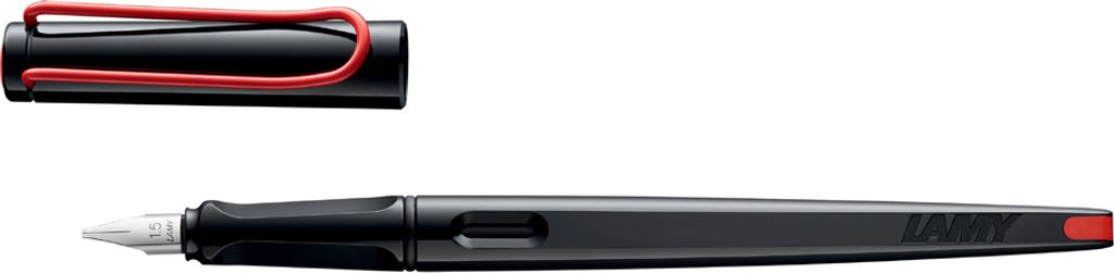 LAMY joy 015 FH Patronenfüller schwarz/rot B (breit) Produktbild