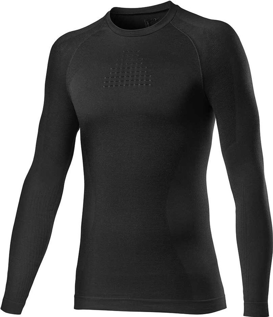 Castelli Core Seamless Base Layer Long Sleeve Funktionsunterwäsche Black L/XL