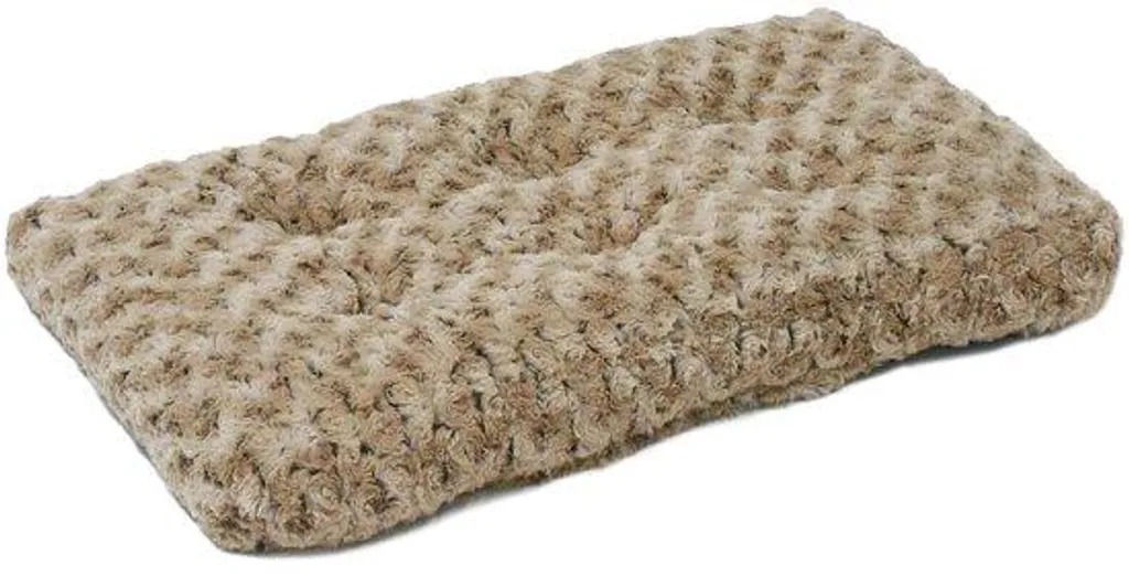 Petit lit douillet gris 45 cm en tissu résistant pour chat et chien