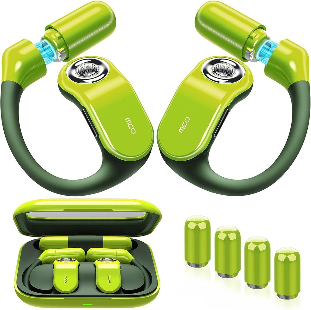 OJW Open Ear Bluetooth 5.4 Kopfhörer mit Ladecase & Produktbild 