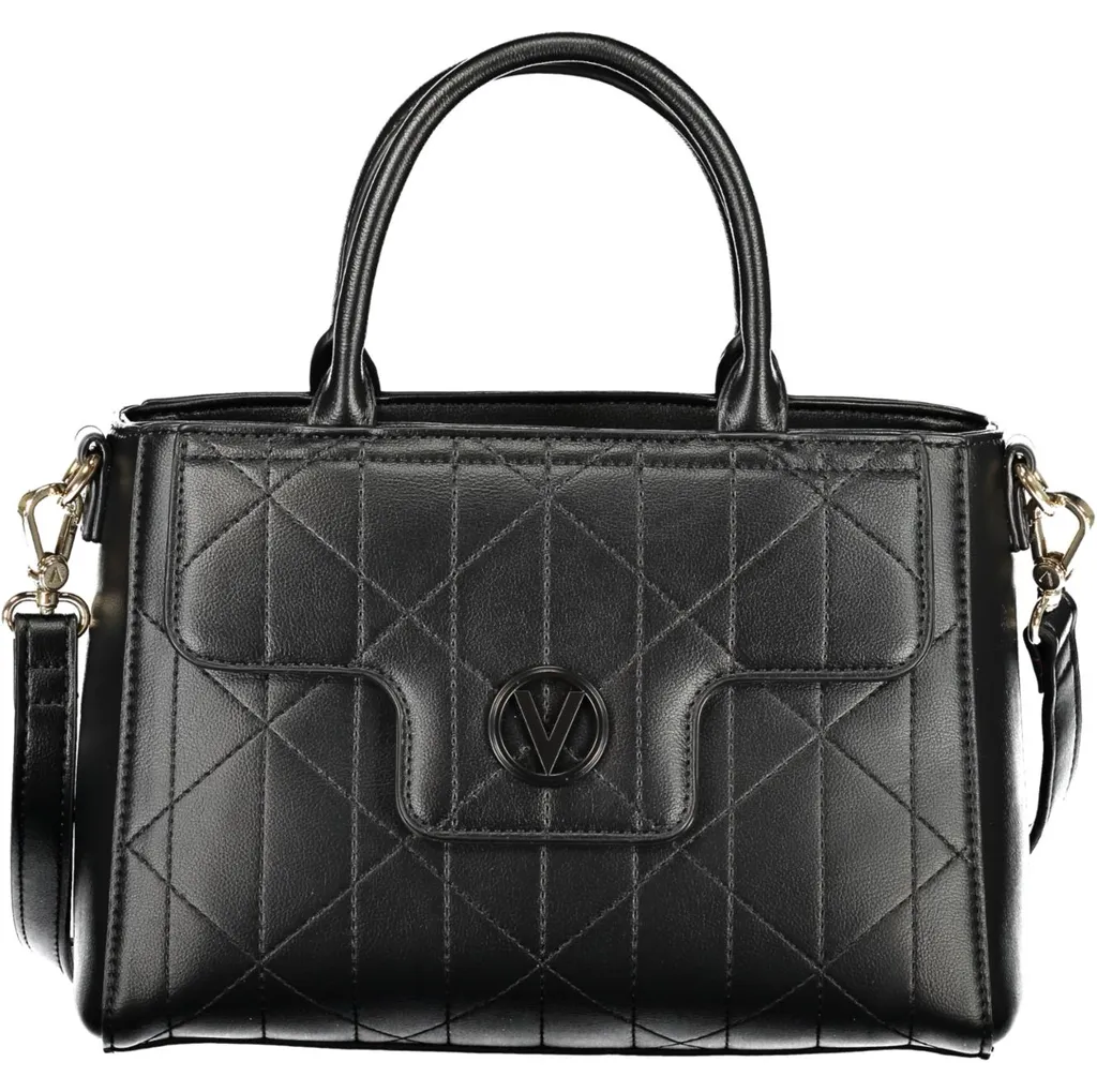 Sac à main noir pour femme avec bandoulière réglable - Modèle Élégance