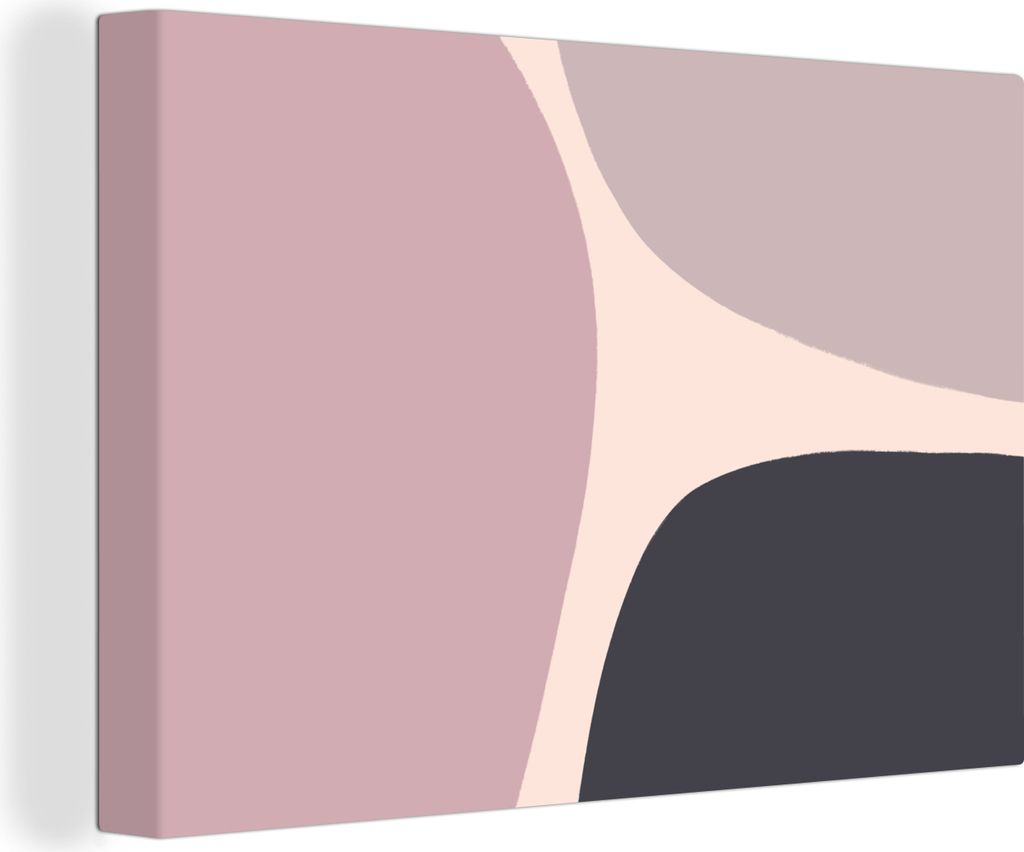 OneMillionCanvasses - Leinwandbilder - 140x90 cm, Pastell - Gestaltung - Minimalismus, Wandbilder Kunstdruck Wanddekoration - Foto auf Leinwand -...