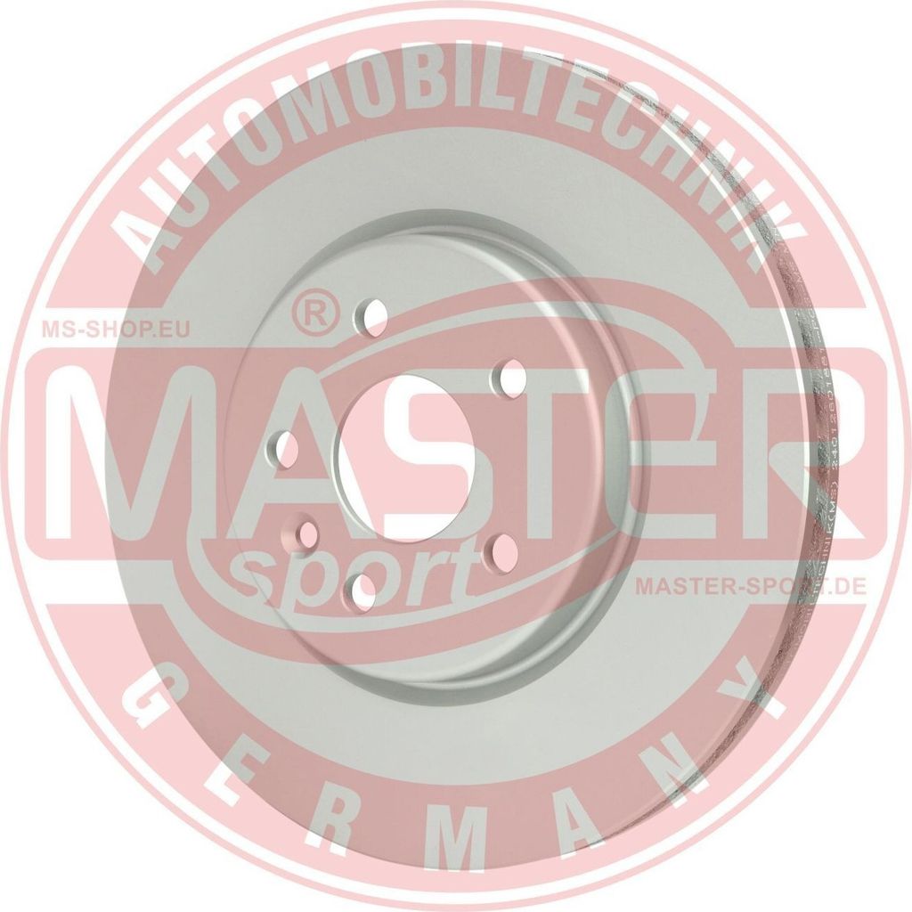 MS 24012601881-PCS-MS Bremsscheibe (1x Stück) Vorderachse für OPEL ASTRA K (B16)