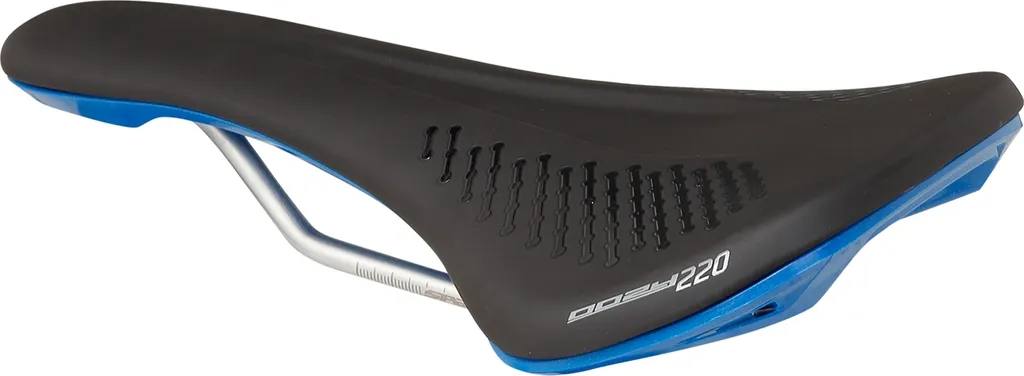 Selle Oozy 220 Noir/Bleu - Selle VTT Performance pour Enduro et Trail