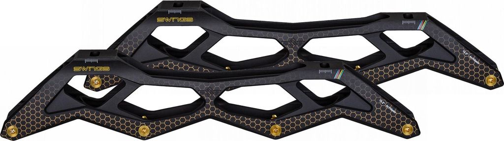 Swings MG Frame Magnesium Inline-Skate-Rennrahmen 13,2 Zoll 4x110 mm federleicht