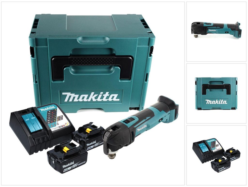 Makita DTM 51 RGJ Akumulátorový oscilátor 18 V + 2x Obrázok produktu 