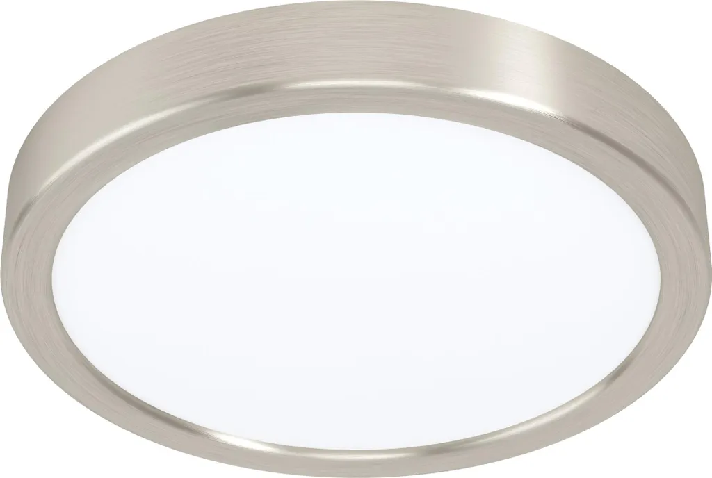 Eglo Fueva 5 17W LED Plafoniera Ø21cm Nichel - 2000lm Bianco Caldo 3000K