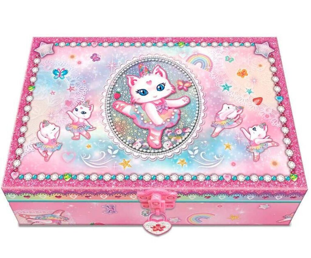Pecoware Tagebuch Set - Ballerina Katze