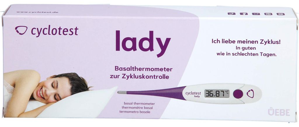 cyclotest lady Termometro basale digitale per il Immagine del prodotto 
