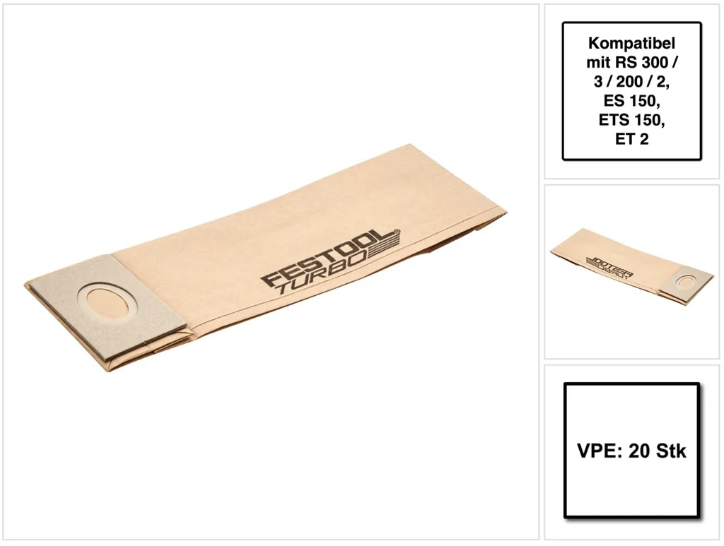 Filtre turbo Festool 487779 : fini l'encrassement de vos ponceuses RS