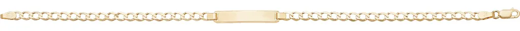 Bijou Cadeau de Baptême ou Communion : Bracelet Fille Or 375/1000