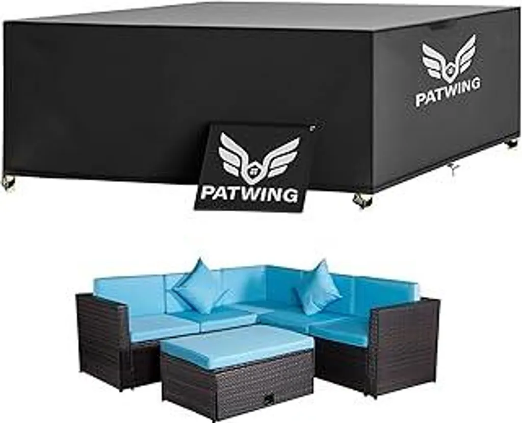 Copertura Set Giardino 600D Oxford Premium | Impermeabile 270x180x89