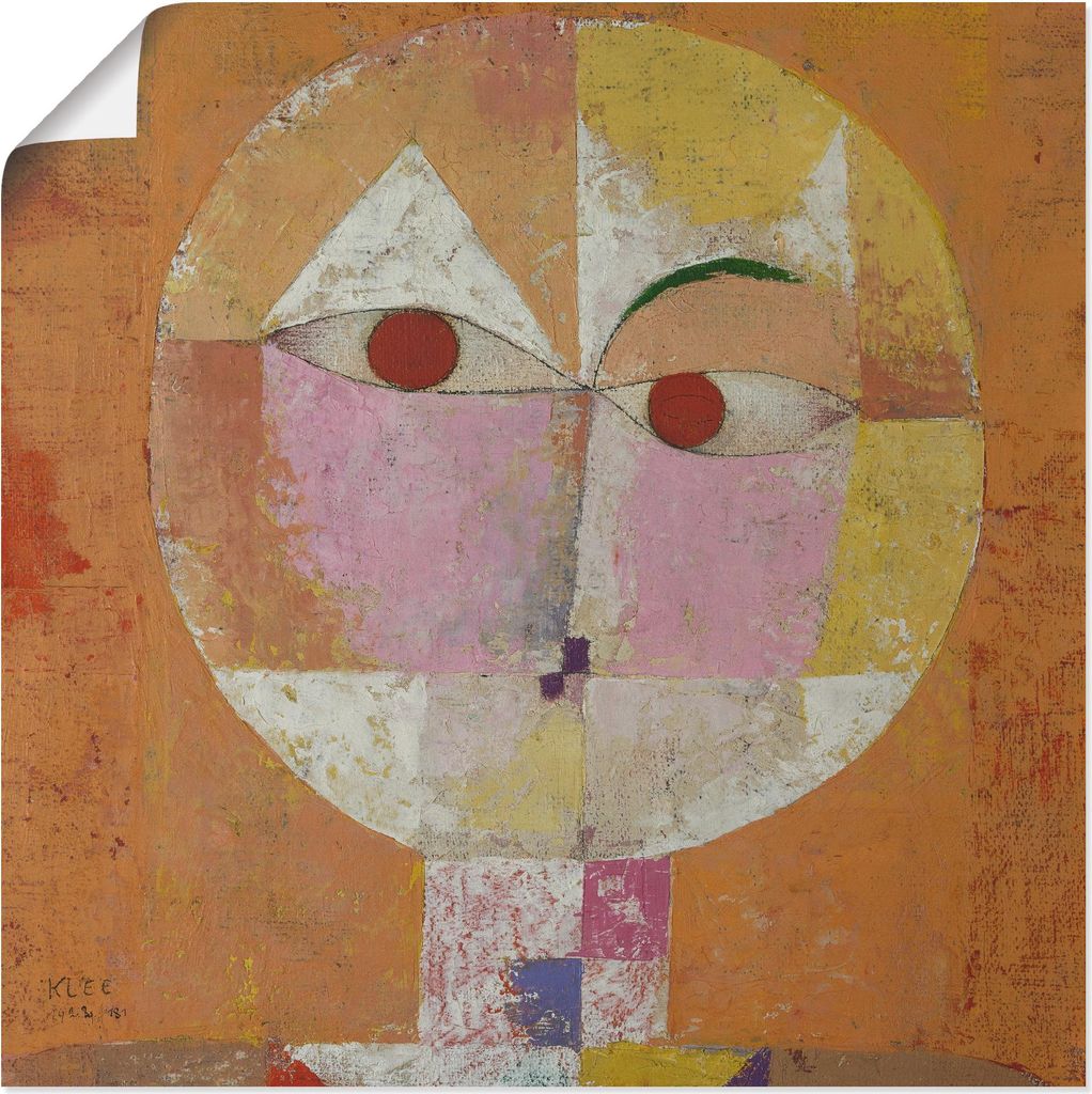 ARTland Poster Senecio Größe: 70x70 cm