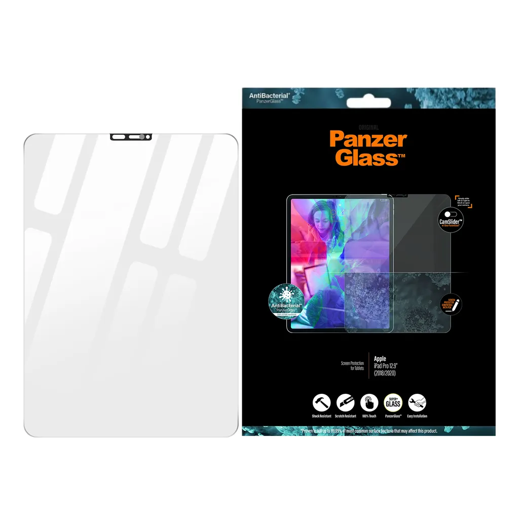 PanzerGlass iPad Pro 12.9 Pellicola Vetro Temperato + Camera Protector