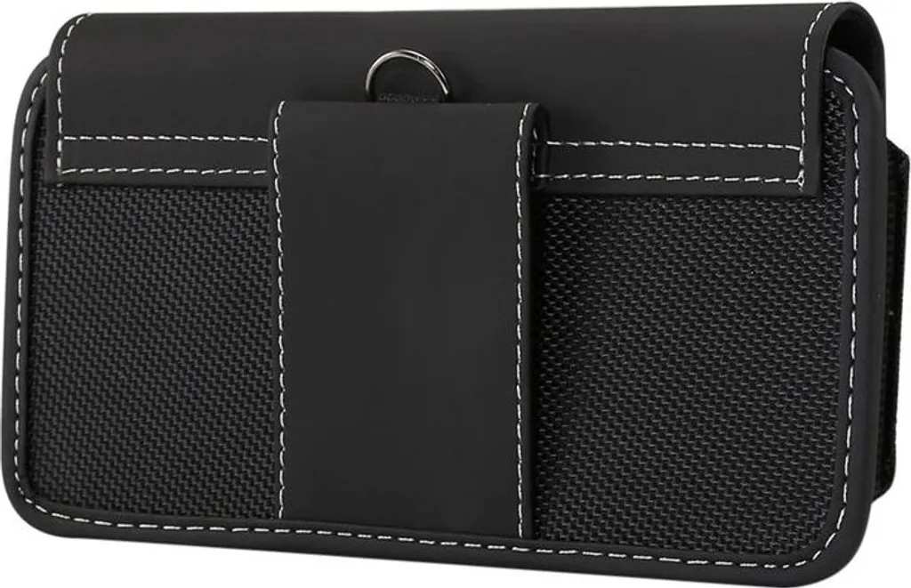 Custodia Cintura Bbk Vivo T1X 5G | DFV mobile Pelle e Nylon Oxford - 5