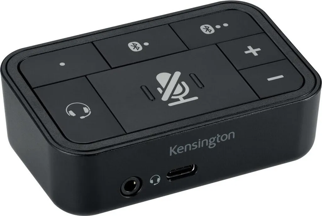 Kensington Headset 3-in-1 Pro Audio Switch Noir - Commutateur Audio USB-C
