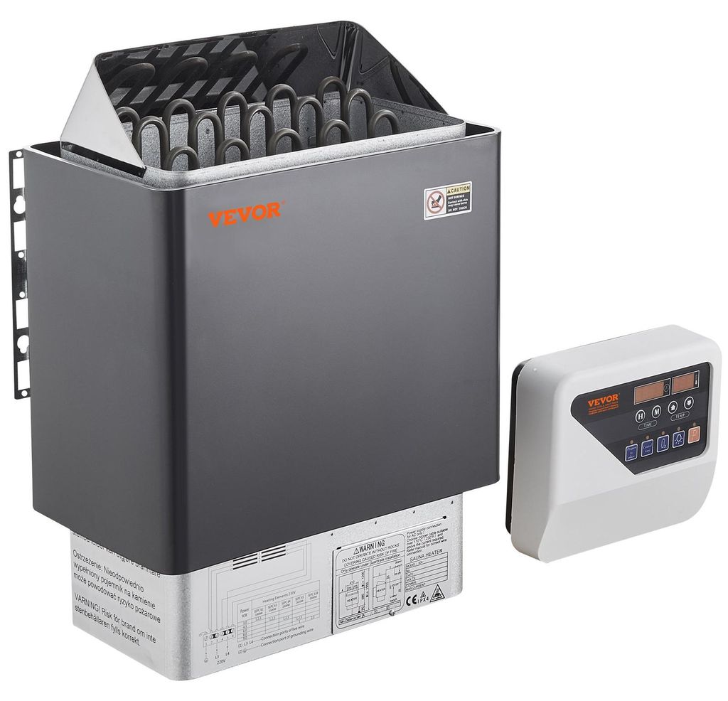 Piec do sauny VEVOR, 8 kW, 400 V Przenośny piec do sauny 3N Zdjęcie produktu 