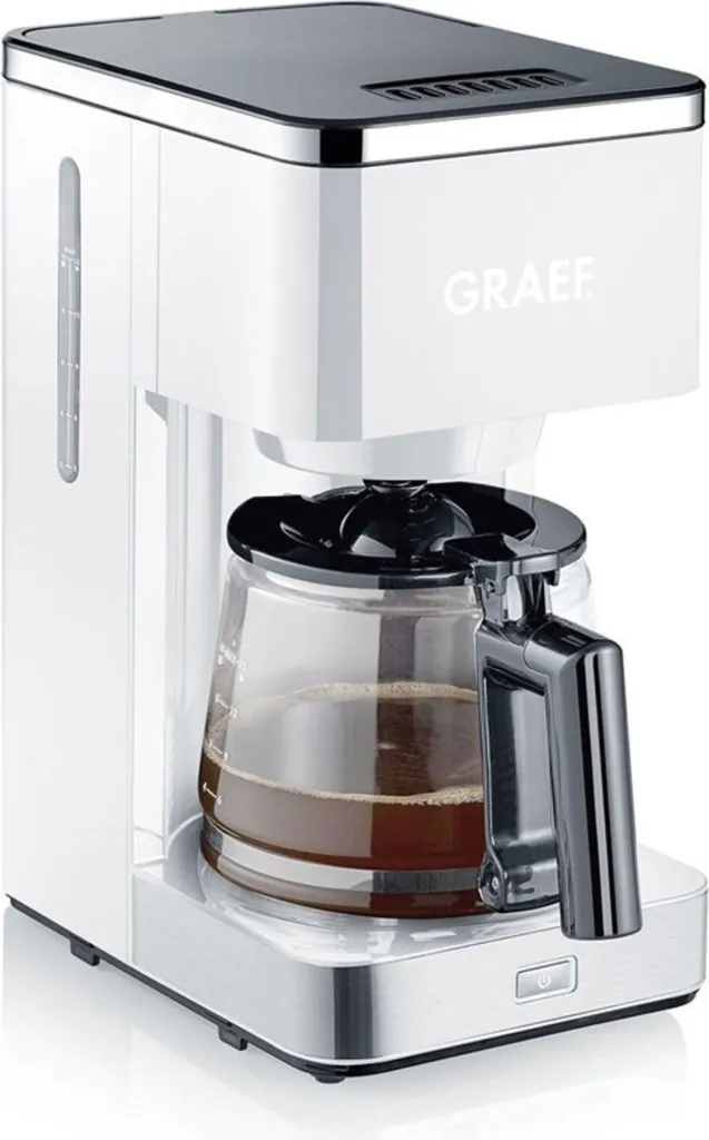Macchina Caffè Filtro Graef FK401EU 1000W - 10 Tazze - Bianco Design