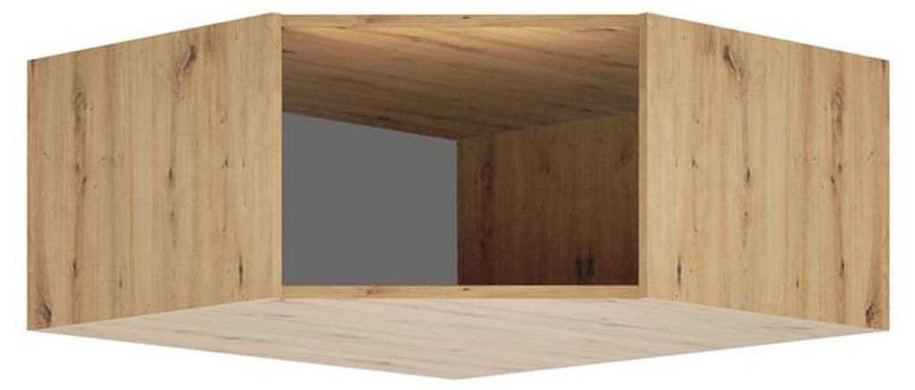Kondela Korpus für Eckaufsatz Kreo - Eiche Artisan