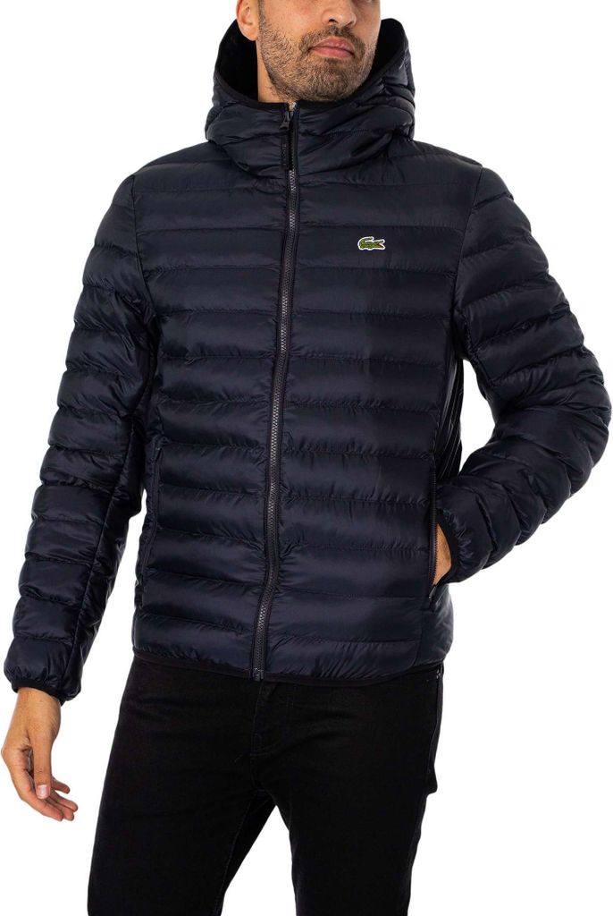 Lacoste Gesteppte Pufferjacke, Blau L/XL Produktbild 