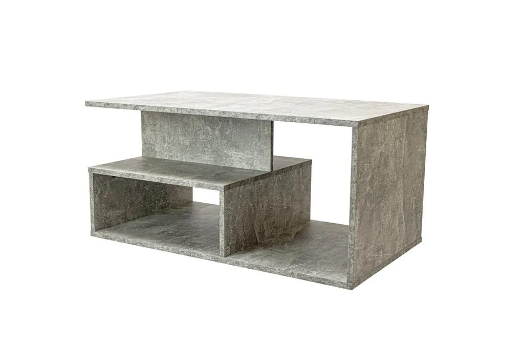 Table basse béton Prima grise : design solide et facile d'entretien - 3