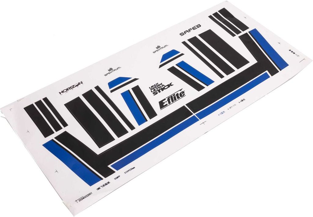 E-flite Aufkleber Set: UMX Slow Ultra Stick