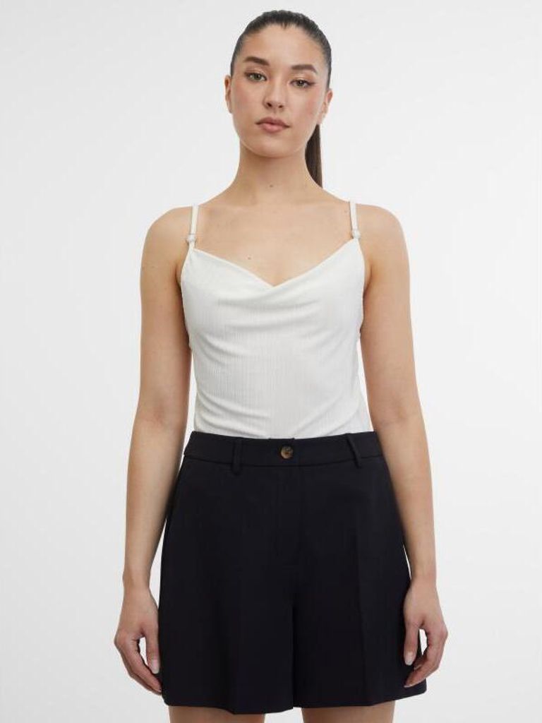 Orsay Cremefarbenes Damen-Tanktop 1000342044000__L